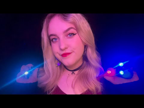 ASMR | Close your eyes, follow my instructions and sleep 💤[Bright Lights, Dark Room]