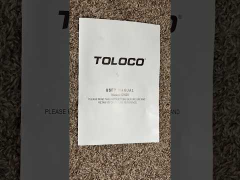 ASMR Tapping On A Toloco User Manual | No Talking #ASMR #Shorts