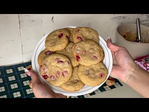 ASMR Bake cookies with me 