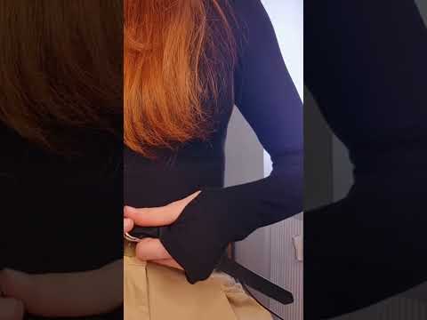 Leather belt asmr ⚜️ #asmr #leatherasmr #leatherbelt #tappingandscratching #tingles #satisfying