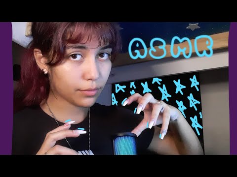 ASMR - com unhas postiças!! part2