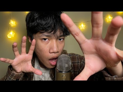ASMR Intense Mouth Sounds & Hand Movements 