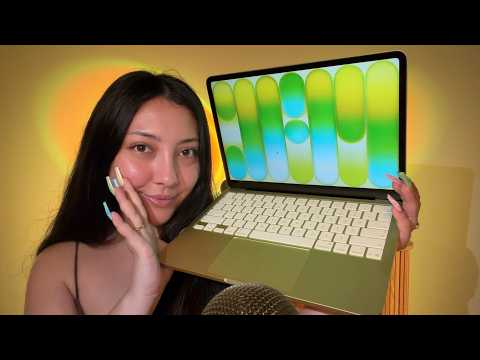 i bought the new MacBook Neo to edit this 4K ASMR video on it 💛