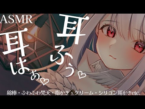 【ASMR】ふぅ～ふぅ～溢れる♡耳かき睡眠導入ASMR♡ Earpick/deepsleep【網野ぴこん/Vtuber】