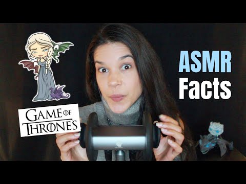 [ASMR] 50 Fiery Facts About Game of Thrones | Whispered w/ Candy Sounds & Gum Chewing