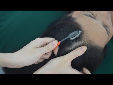 ASMR Real Person Scalp Scratching, Tingly Head Massage, Hair Sounds For Stress Relief
