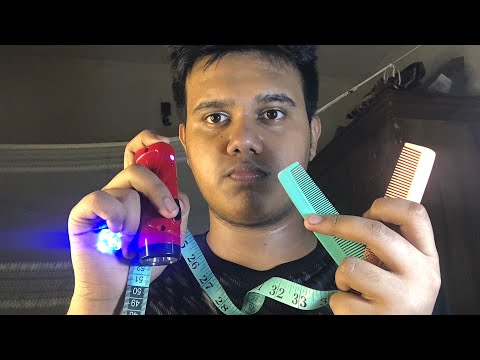 ASMR Craniale Nerve Test (Fast and gentle)