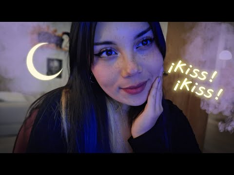 ASMR besitos + afirmaciones y motivación ♡ alegra tu corazón y descansa