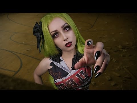 Your Brain Must Be Juicy... Mind If I Take a Bite? 💋🧠 | ASMR Zombie Cheerleader