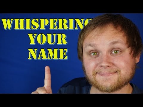 ASMR | Whispering YOUR name for sleep & relaxation 💤🛌