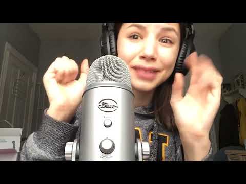 ASMR REUPLOADED Mic Brushing/ Triggers