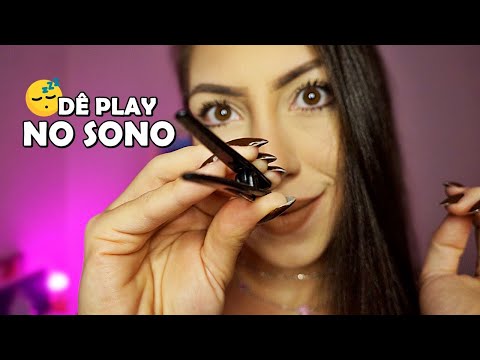 ASMR GATILHOS SONOLENTOS que VOCÊ NUNCA SENTIU! (triggers sleepy)