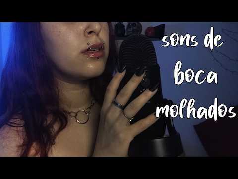DURMA EM 15 MINUTOS! Sons de boca, inaudível & tapping para relaxamento profundo | ASMR