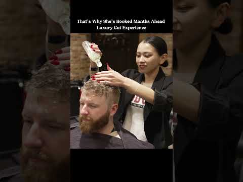💈(ASMR) 2-Month Wait, But Worth It — Luxury Cut & Xtra Services by Fully Booked Japanese Lady Barber