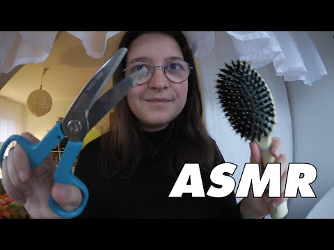 ASMR - FRISEUR schneidet DEINE HAARE ✂️ Roleplay - german/deutsch | Jasmin ASMR