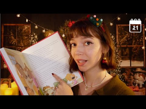 ASMR 🎄 Lecture de contes de notre enfance au coin du feu 🔥