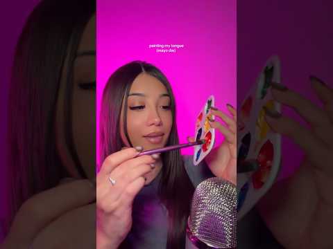 Mayo paint btw #asmr