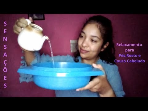 ASMR Cuidados Especiais em Você Depois de um Dia Cansativo de Trabalho🌹 💆🏻‍♀️