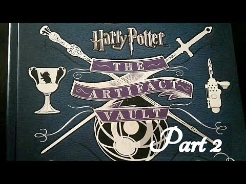 ASMR Harry Potter Artifact Vault Book Turning - Part 2 ☀365 Days of ASMR☀