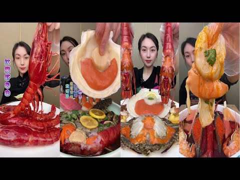 Slow, Steady & Savory  Seafood Mukbang 🐢 #MukbangMood #EatChillRepeat