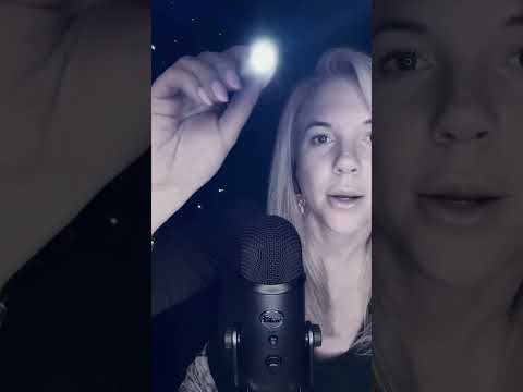 ASMR black & white light instructions for INSTANT SLEEP #tingles #mouthwhisper #sleeptight #sleepy