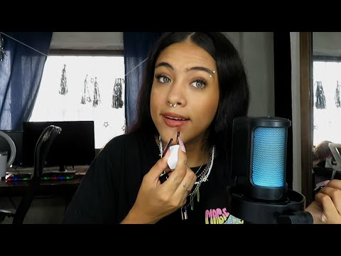 Asmr grwm para tirar CV😯🤑💰💸/Makeup Asmr y charlita