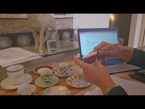 ASMR☕️🌹Dainty Teacup & Saucer Sets. Soft Spoken @LISASRELAXINGASMR-pb1gb 