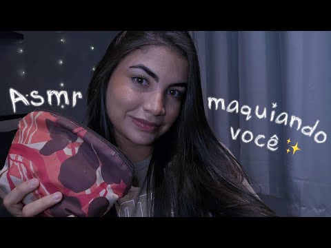 ASMR ROLEPLAY Sua maquiadora te deixa irreconhecível e aumenta sua auto estima ( Dá muito soninho) 💤