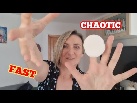 🎧 ASMR FAST FACE TOUCHING | Chaotic Mouth Sounds & Scratching (No Talking) #asmr