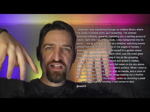 ASMR Why you have Vivid Dreams 😴 (Low Voice Dream Analysis)