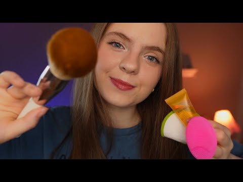 ASMR To Help YOU Fall ASLEEP FAST! Cozy Whispered Personal Attention, Face tracing and drawing