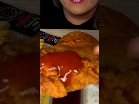 KFC Chicken #shorts #asmr #food #kfc