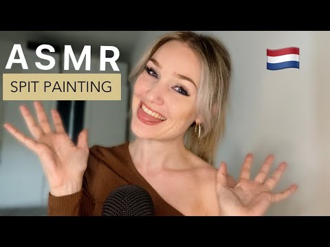 ASMR 🇳🇱 | SPIT PAINTING 🎨🖌️| PT. 3