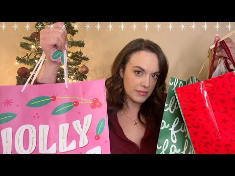 ASMR/Christmas Haul (Gifts & Decorations)