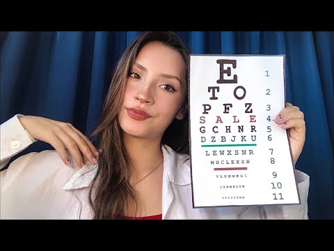 ASMR  Test de NERVIOS CRANEALES Roleplay |  ASMR en ESPAÑOL