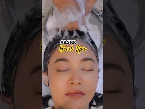 #ASMR Head Spa Preview💆‍♀️The Premium Scalp Detox that transported me to Japan