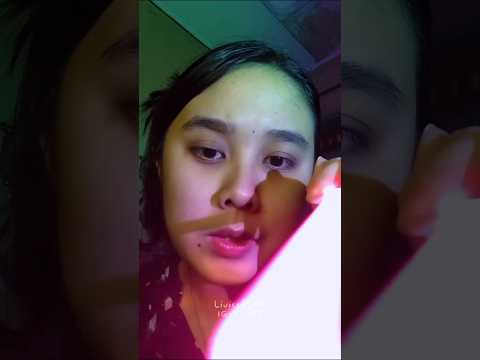 ASMR Drawing on Your Face with Pink Light Stick 💗✨ #asmr #lightstick #drawing