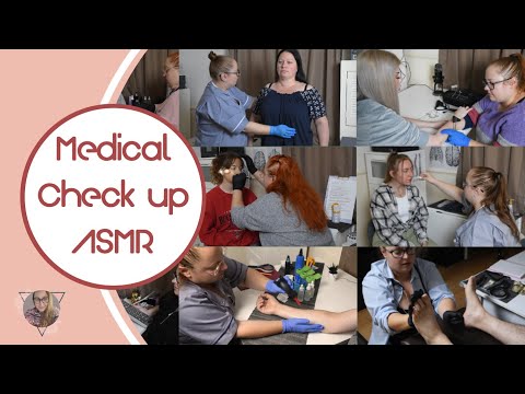 * ASMR * Medical exam compilation / 5 hours / Real person ASMR / Unintentional / Doctor Checkup