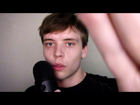 ASMR Deep Up Close Whispering | Hand Movements and Trigger Words