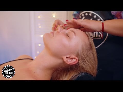 Soothing ASMR Scalp Massage by Barber Lady Various Masters