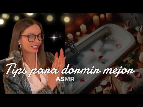 ✨TIPS para DORMIR MEJOR 😴🌙 | Binaural | ASMR en ESPAÑOL