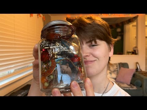 ASMR | Dissecting a Vintage Jewelry Jar !! 