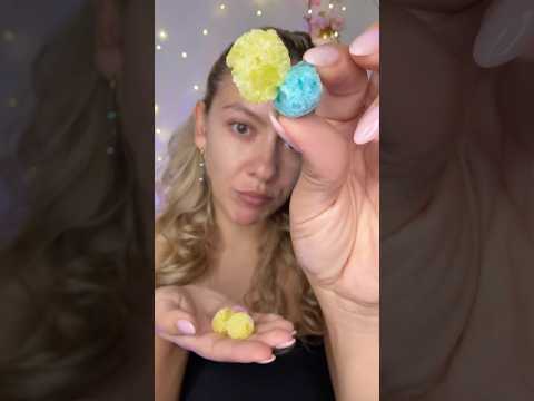 FROSTY BITES⚡️so CRUNCHY🙈 #asmr
