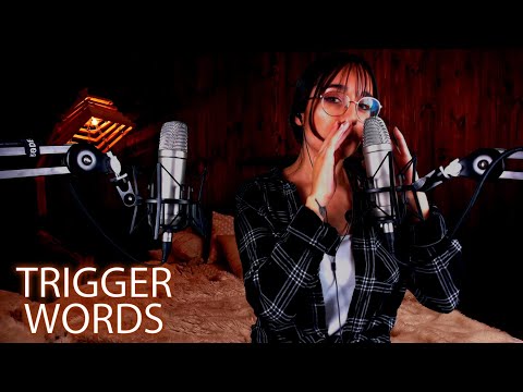 ASMR Português/Portugal | Ear-to-Ear Trigger Words to make you sleepy 😴