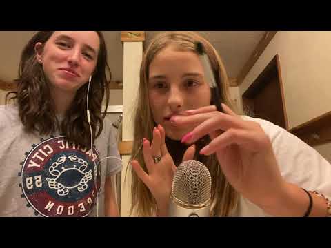 My friend tries Asmr part 4
