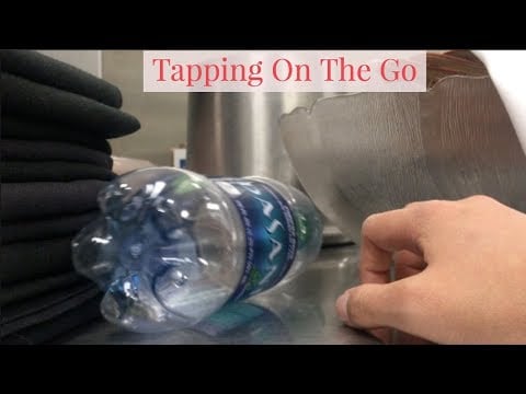 ASMR Tapping in public at my job (Lo-Fi)