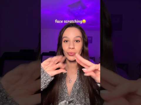 Asmr face scratching😍 #relax #tingles #asmrtriggers #asmrvideo #tingly #asmrvideos #scratching