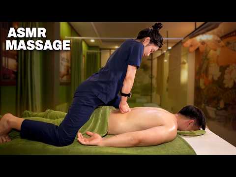 ASMR 🔥 She Was Amazing! Relaxing Back Massage for Sleep