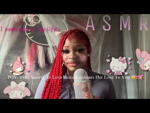 🎀 ASMR 🎀 | Your Secretly in Love Bestie Confesses Her Love WLW 🫧👩🏼‍❤️‍💋‍👩🏽😇