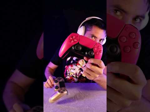 ASMR Manette PS4 VS manette PS5 #asmr #ps5 #ps4 #manette #vs
